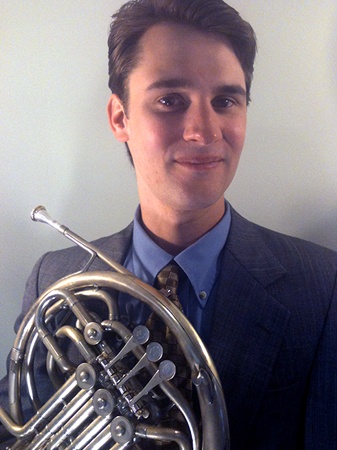 Clark Matthews, French horn coach for Summer Music Festival