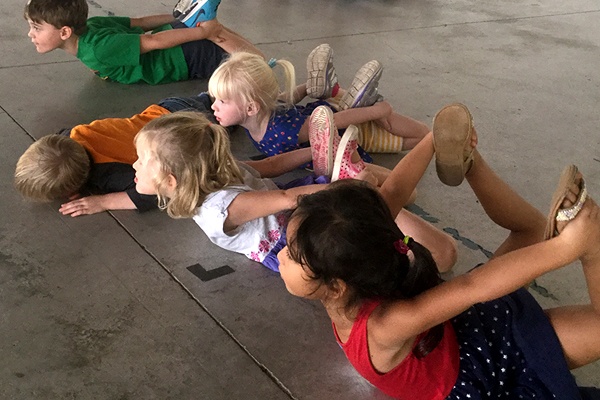 Early childhood creative movement class