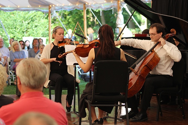 outside chamber music recital