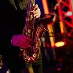 Jazz saxophone player