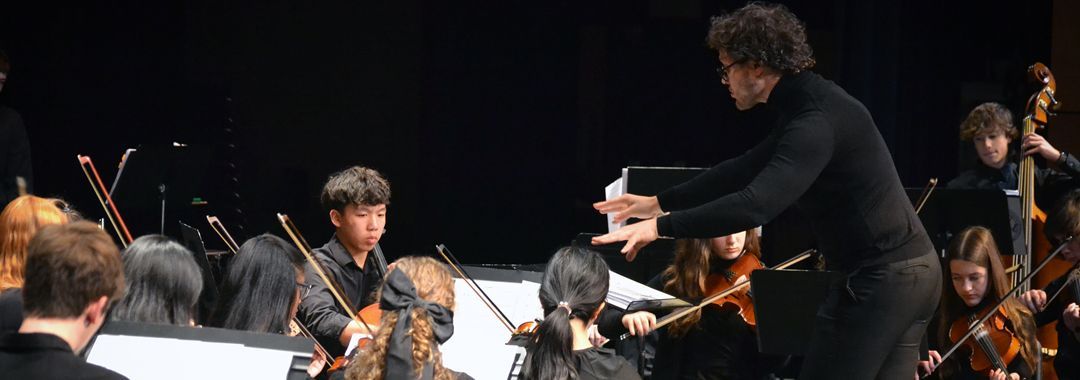 South Shore Conservatory Youth Orchestra performing